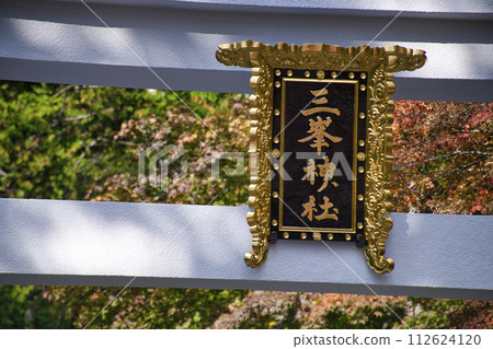 [秩父市] 三峰神社 三津鳥居 112624120