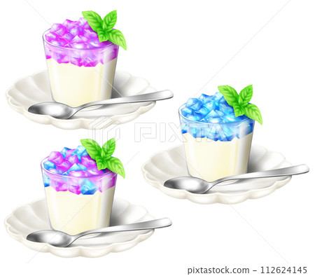 Hydrangea jelly cafe style variety 3 colors Hydrangea jelly cafe style variety 3 colors 112624145