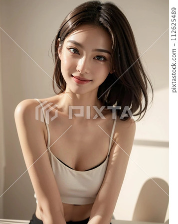 美麗可愛的女人 112625489