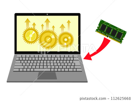 為您的筆記型電腦添加內存 112625668