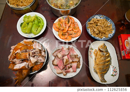 台灣新北市—農業元旦慶祝活動正在進行中。 112625856