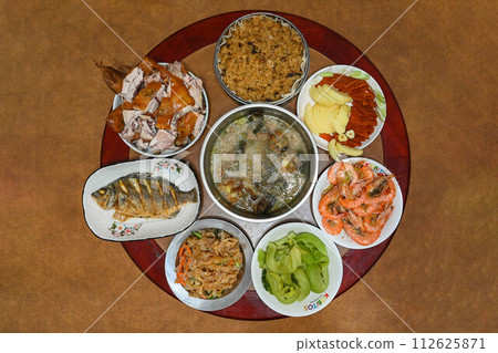 台灣新北市—農業元旦慶祝活動正在進行中。 112625871