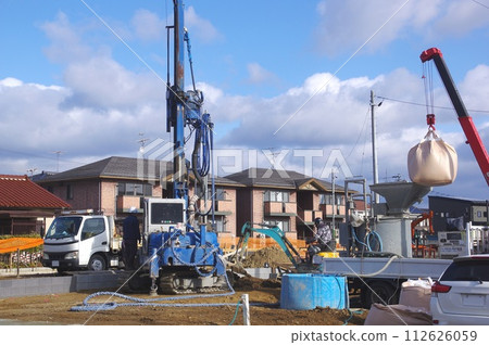 採用純樁法進行地基加強工作 採用純樁法進行地基加強工作 112626059