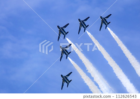 Matsushima Air Base Air Festival Blue Impulse Acrobatic Flight Matsushima Air Base Air Festival Blue Impulse Acrobatic Flight 112626543