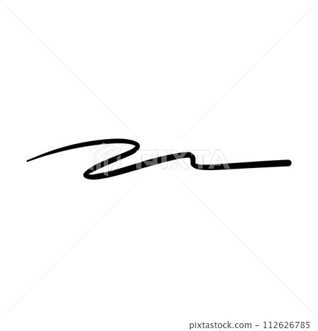 Hand drawn curly swish icon vector illustration, paint brush design element of swash, swoosh, swoosh underline swirl squiggle stroke illustration Hand drawn curly swish icon vector illustration, paint brush design element of swash, swoosh, swoosh underline swirl squiggle stroke illustration 112626785
