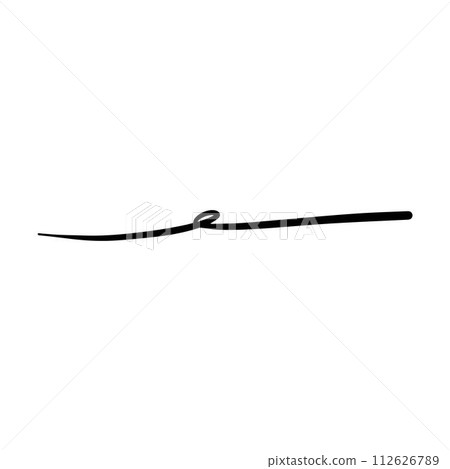 Hand drawn curly swish icon vector illustration, paint brush design element of swash, swoosh, swoosh underline swirl squiggle stroke illustration Hand drawn curly swish icon vector illustration, paint brush design element of swash, swoosh, swoosh underline swirl squiggle stroke illustration 112626789