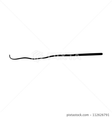 Hand drawn curly swish icon vector illustration, paint brush design element of swash, swoosh, swoosh underline swirl squiggle stroke illustration Hand drawn curly swish icon vector illustration, paint brush design element of swash, swoosh, swoosh underline swirl squiggle stroke illustration 112626791