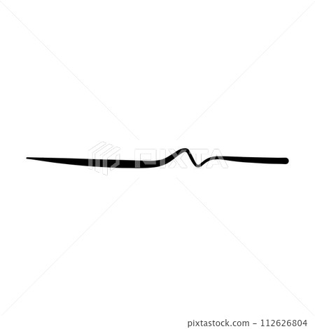 Hand drawn curly swish icon vector illustration, paint brush design element of swash, swoosh, swoosh underline swirl squiggle stroke illustration Hand drawn curly swish icon vector illustration, paint brush design element of swash, swoosh, swoosh underline swirl squiggle stroke illustration 112626804