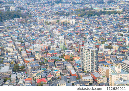 千葉縣市川市 I-Link 城鎮觀測設施的街景 千葉縣市川市 I-Link 城鎮觀測設施的街景 112626911