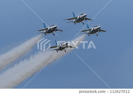 松島空軍基地航空節藍色脈衝特技飛行煙霧 松島空軍基地航空節藍色脈衝特技飛行煙霧 112627012