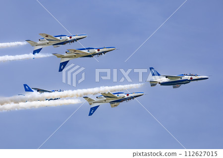 松島空軍基地航空節藍色脈衝特技飛行煙霧 112627015