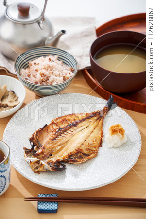 Opening of horse mackerel Opening of horse mackerel 112628062