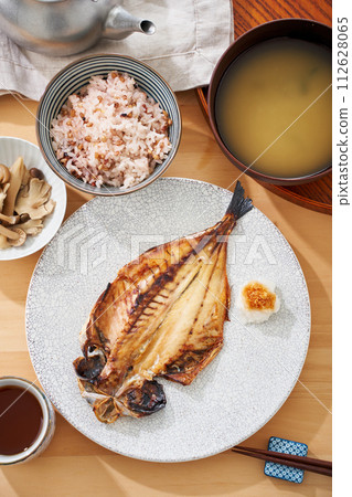 Opening of horse mackerel Opening of horse mackerel 112628065