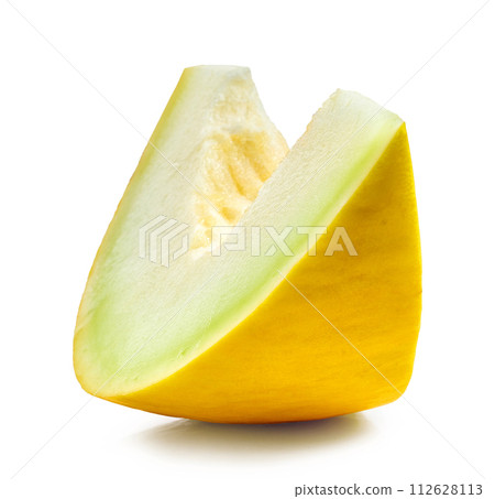 cut of fresh melon 112628113
