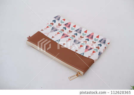 a beautiful and simple pouch as background 112628365