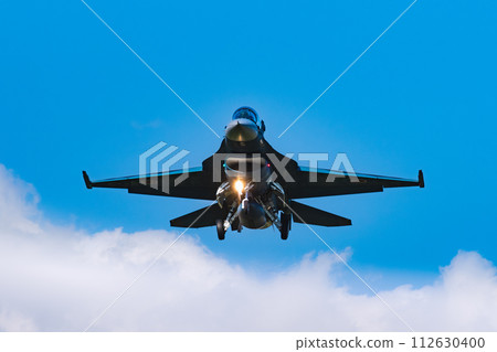 Matsushima base fighter plane F2 landing Matsushima base fighter plane F2 landing 112630400