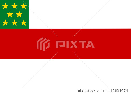 Flag Department of Piura (Republic of Peru) Flag Department of Piura (Republic of Peru) 112631674