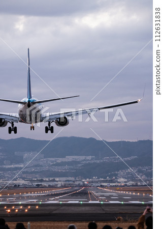 在伊丹機場降落 在伊丹機場降落 112631838