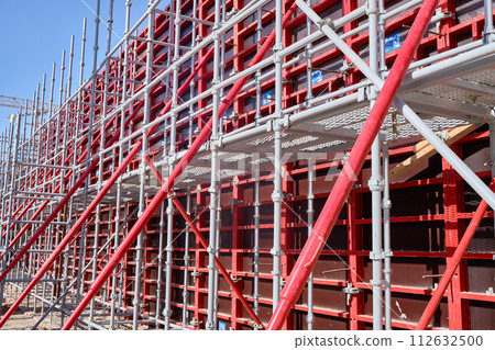 Formwork of reinforced concrete walls 112632500