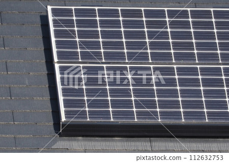 dirty solar panel dirty solar panel 112632753