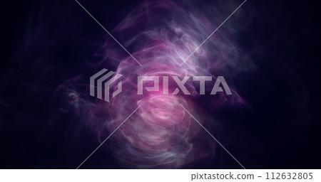 Multicolored blue violet energy cosmic dust and wave lines futuristic magical glowing bright. Abstract background Multicolored blue violet energy cosmic dust and wave lines futuristic magical glowing bright. Abstract background 112632805