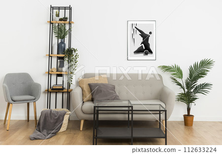 interior living room with sofa 112633224