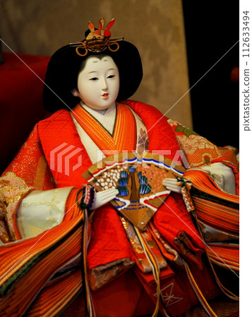 娃娃的Hina Matsuri飾品 112633494