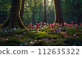 Fairy forest perfect for background in spring, summer, fall and winter 112635322