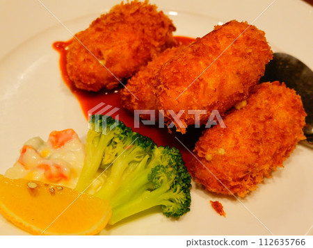 紋別西餐廳「安藤」的蟹膏炸肉餅 112635766