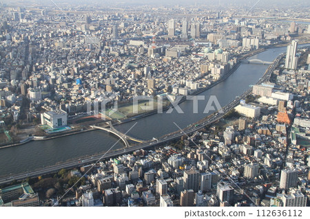從東京天空樹觀景台查看 112636112