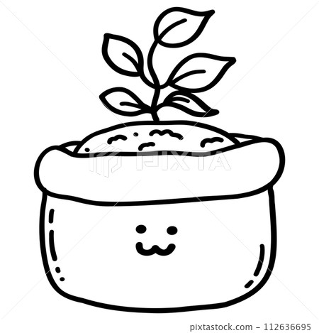 Earth day go green hand drawn doodle design 112636695