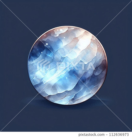 發出隱約光芒的月光石 112636973