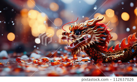Dragon Dance - New Year Extravaganza- Generative AI 112637026