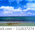 blue sea and sky 112637274