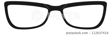 Reading glasses frame. Eyeglasses icon. Optic symbol 112637418