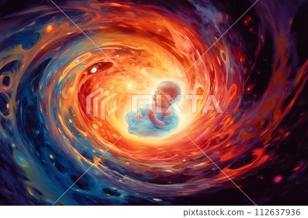 Baby Growth in the Womb - Generative AI 112637936