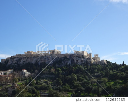 Parthenon and Acropolis Hill 112639285