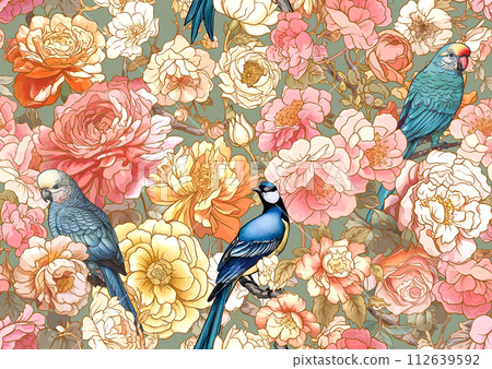 Seamless pattern, background. Vector illustration 112639592