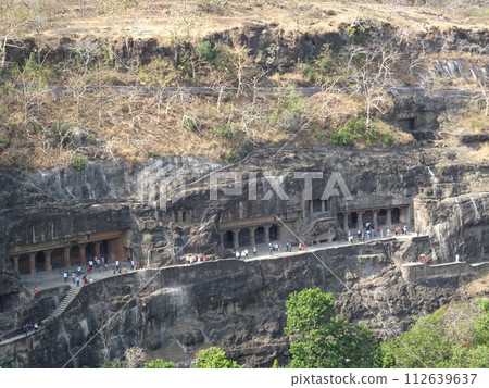 Ajanta Caves Temple Aurangabad India Ajanta Caves Temple Aurangabad India 112639637