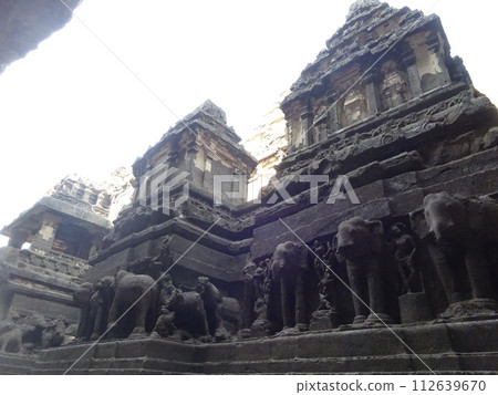 Kailasanatha Temple, Ellora Cave Temple, a World Heritage Site 112639670