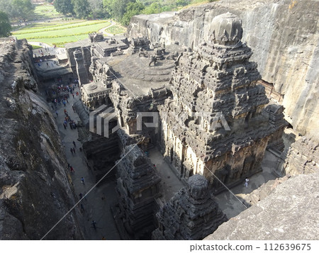 Kailasanatha Temple, Ellora Cave Temple, a World Heritage Site Kailasanatha Temple, Ellora Cave Temple, a World Heritage Site 112639675