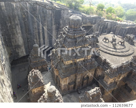Kailasanatha Temple, Ellora Cave Temple, a World Heritage Site 112639677