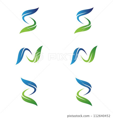 Creative design symbol letter 112640452