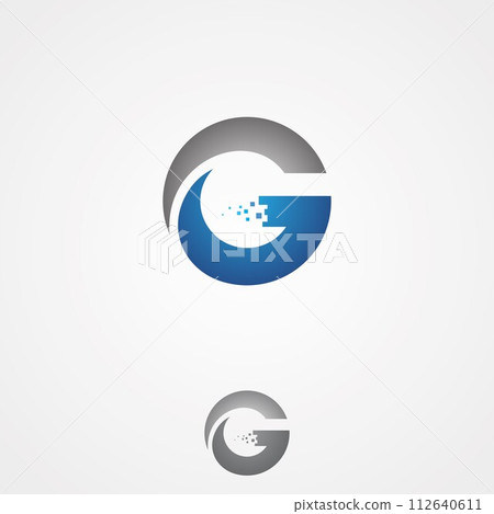 Simple G letter for technology design vector for web or mobile APP icon Simple G letter for technology design vector for web or mobile APP icon 112640611