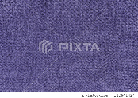 Plain purple velours fleecy upholstery fabric texture background. 112641424