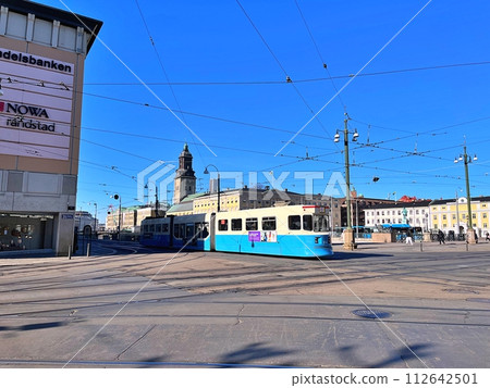 Travel to Scandinavia during summer on holiday, Gothenburg in Sweden 112642501