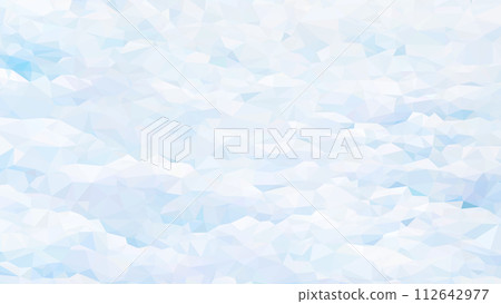 Vector Low poly abstract white and light blue background, trendy white sky cover Vector Low poly abstract white and light blue background, trendy white sky cover 112642977