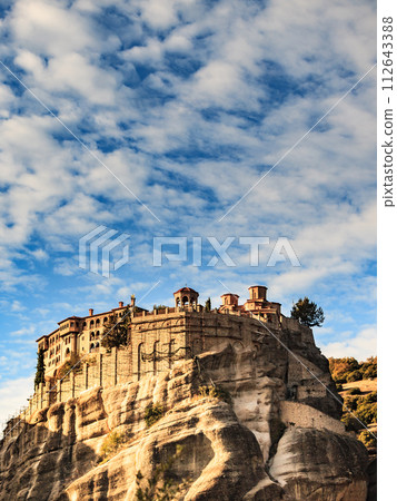 Varlaam monastery in Meteora, Greece Varlaam monastery in Meteora, Greece 112643388