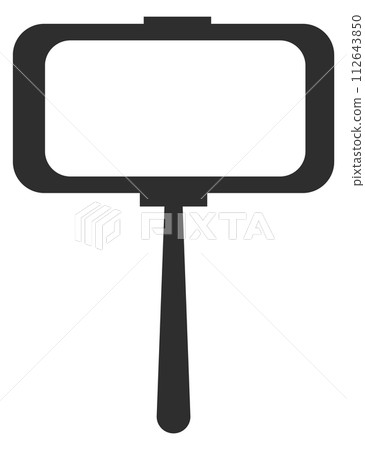 Smartphone on selfie stick black icon. Photo symbol Smartphone on selfie stick black icon. Photo symbol 112643850