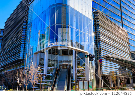 東京都港區麻布台Hills的市區景觀（塔廣場） 112644555